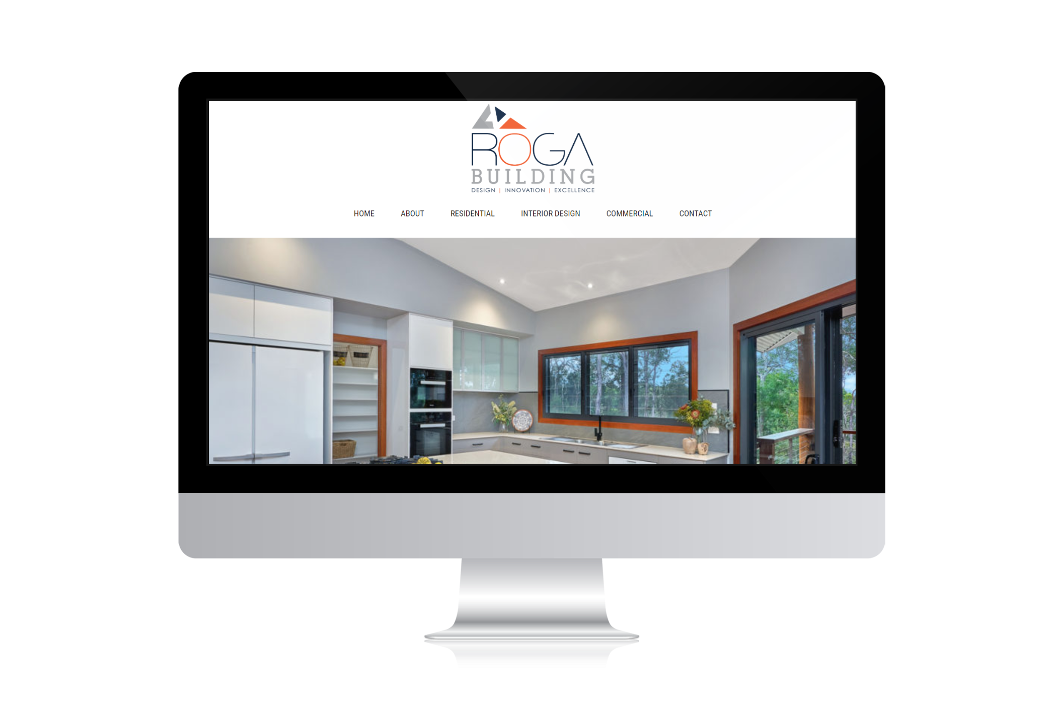 Roga Building Website Design